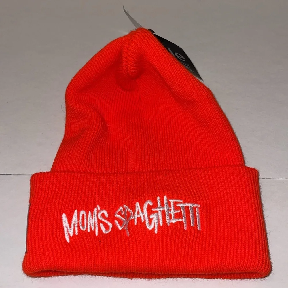 VERY RARE EMINEM 8 MILE X MOM'S SPAGHETTI BEANIE (ORANGE) - Picture 3 of 4